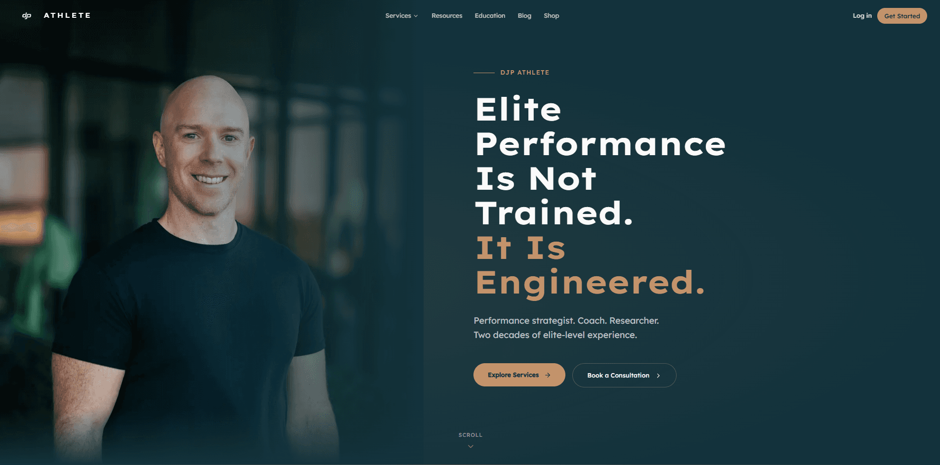 DJP Athlete Platform — Fitness & Athletic Performance Platform screenshot